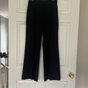 Express Flare Trouser super high rise black size 8 short